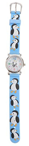 UKCOCO Modeuhr Cartoon Pinguin Uhr Silikon Quarzuhr Kreative Armbanduhr Mode Casual Uhr für Kinder Kinder