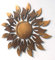 kh Teile Holz Wanddeko Sonne Flammen 40 cm Bronze Glanz Wandbild Dekoration Geschenk Wand Deko Wohnzimmer Balkon Garten Innen Außen Schlafzimmer etc..