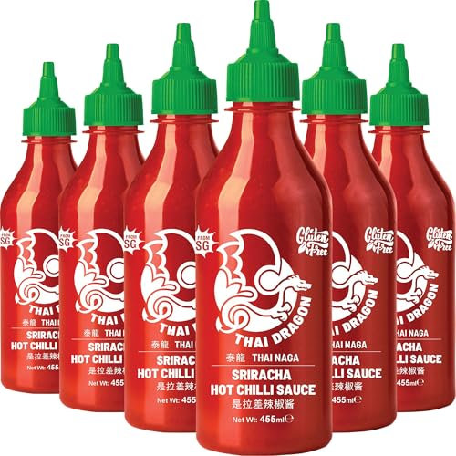 Thai Dragon Sriracha Hot Chilli Sauce 455 ml (Case of 6)