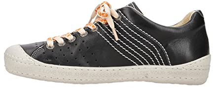 Eject Damenschuhe - sportliche Schnür- Halbschuhe DASS 20390.013 Schwarz, EU 38