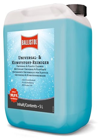 BALLISTOL Unisex – Erwachsene Universalreiniger, Mehrfarbig, 5 Liter