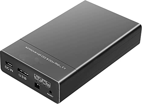ISHEEP 2 Baies USB 3.0 Raid Boîtier Disque Dur, pour 2,5 SATA,Prend en Charge UASP jusqu'à 6 Gbit/s (K25682)