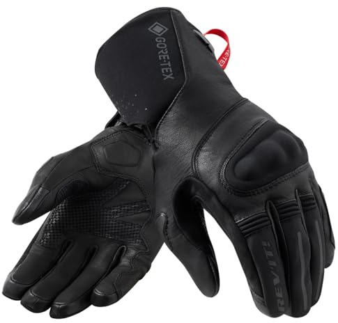Revit Lacus GTX Motorradhandschuhe, wasserdicht, Schwarz, XL