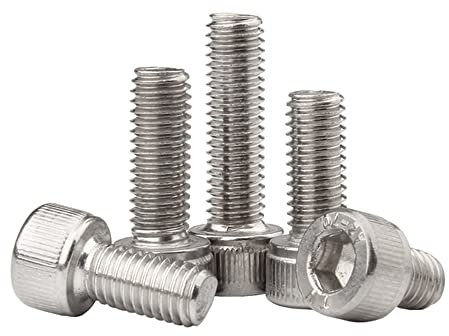Lot de 2 vis 3/8-24 × 1/2 (3/8-24 × 1/2) en acier inoxydable 304