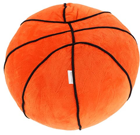Zerodeko Plüsch-basketballspielzeug Sportkissen Für Kinder Weicher Basketball Plush Fußball Spielzeug Mini-Basketball Gefüllter Basketball Haushalt Pp Baumwolle Baby Hundeball