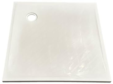 Duschtasse 90 x 90 cm, rechteckig, synthetischer Marmor