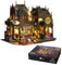 HJBHDOLL Magisches Puppenhaus DIY Miniatur Haus Bausatz,Magisches Schloss Puzzle Spielzeug mit Möbeln Led Lichter, Kreatives Kind Teenager Geburtstagsgeschenk (Magisches Haus)