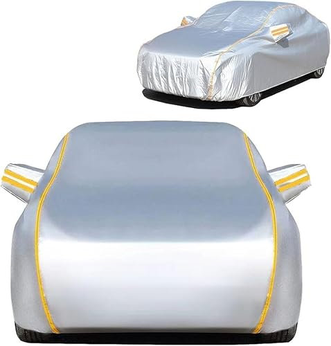 Housse Voiture Exterieur pour Suzuki Jimny 2007-2015, Bache Voiture Anti Grele, Bâche Voiture Etanche, Respirante, Tissu Oxford, Haute Élasticité Doux, Protection Solaire (Color : 3, Size : Thin)