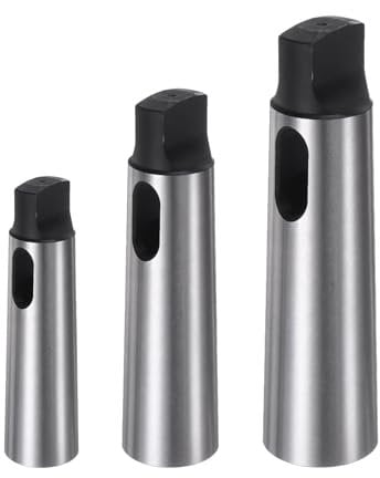 sourcing map 3PCS Morse Taper Adapter MT2—1、MT3—2、MT4—3 Accuracy 0.02mm High-Carbon Steel Drill Sleeve Reducing Morse Taper Center Sleeve Reducing Drill Chuck Sleeve for Lathe Milling Part