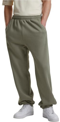 Urban Classics Tb6749-fluffy Sweatpants Pantaloni di Tuta, Paleolive, M Uomo