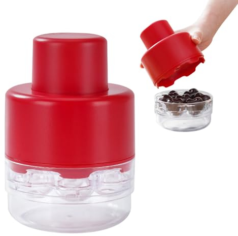 Snocciolatore Ciliegie,Denocciolatore Ciliegia Multifunzione con 7 Fori Individuali per Datteri Rossi Amarene Olive