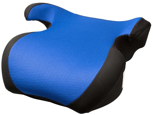Walser Kindersitzerhöhung Lino, Kindersitz 15-36kg, Sitzerhöhung Auto Kinder, Kindersitz Auto Made in Europe, Reise Kindersitz, Kinder Sitzerhöhung Auto, Sitzerhöhung Kinder 38x42x18cm blau