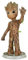 Fascinations MMS500 Metal Earth Metallbausätze - Marvel Guardians of the Galaxy Groot, lasergeschnittener 3D-Konstruktionsbausatz, 3D Metall Puzzle, DIY Modellbausatz mit 3 Metallplatinen, ab 14 Jahre