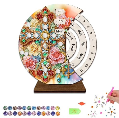 CharySim Diamond Painting Kalender Basteln Mädchen 7 8 9 10 11 12 13 Jahre Geschenkideen Kinder Teenager Bastelset DIY Erwachsene Set Basteln Mädchen 6-14 Jahre Geburtstagsgeschenke