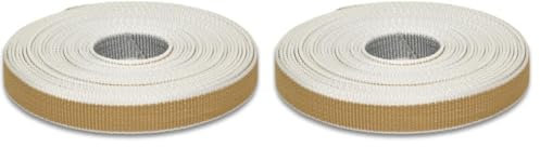 Corderie Italiane 006000020 Cintino per tapparelle, Colore Beige/Grigio, in Polipropilene, 22 mm, 7,5 mt (Confezione da 2)