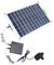 Kit de Pumpp de Agua Solar de 100W Bomba Solar Fuente de Solar Monocristalina SOLICON SOLARR Elevado 16.4 Pies Levantamiento con Caja de Almacenamiento de Energía para la