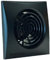 Enviro vent SIL100T-B Silent 100 Black 10cm Bathroom Extractor Fan with Timer