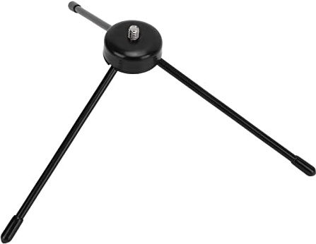 Xiuganpo Mini Portable Durable Stainless Steel Tabletop Tripod for Cell Phone SLR Camera Selfie Stick, for Travel, Youtube Video Recording