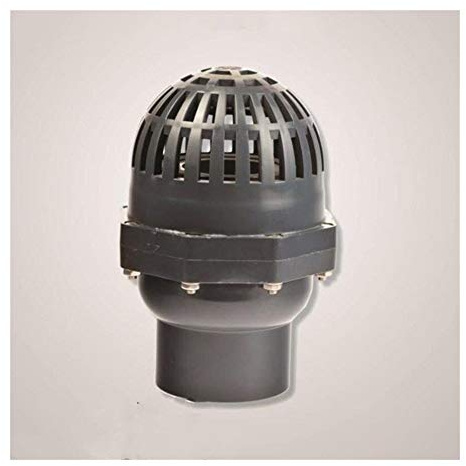 NWPNLXEA Pipe Connector 75/90/110/160mm Inner Diameter Non-Return Flap Valve One-Way Valve PVC Flap Check Valve Vertical Lie UPVC (Specification : ID90mm)