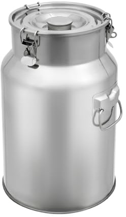 18L Milchkanne Edelstahl | öl Behälter, 201edelstahl Behälter Mit Deckel | Molkerei Milch Kanne | Geeignet Für Milch, Wein, Speiseöl Und Mehl Usw