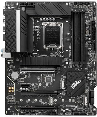 Schede madri Fit For MSI PRO Z690-A DDR4 LGA1700 Supporto I9-14900K I7 12700K I5 12400F I5-12400F 12600KF CPU 128 GB 5200 MHz M.2 NVMe