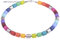 Adi-Modeschmuck Bunte Kette “Bärbel” aus Polaris- und lackierten Acrylzylindern. Handgefertigt in Berlin.