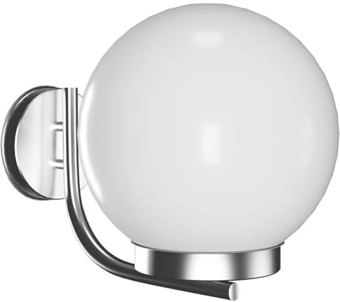 vidaXL Edelstahl Wandlampe Aussenleuchte Garten Kugel Lampe Leuchte Außen Wandleuchte