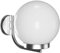 vidaXL Edelstahl Wandlampe Aussenleuchte Garten Kugel Lampe Leuchte Außen Wandleuchte