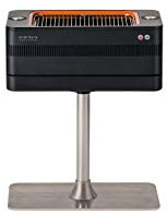 Everdure por Heston Blumenthal FUSION Parrilla de carbón de 29 pulgadas y sistema de asador con pedestal desmontable y encendido eléctrico rápido, negro grafito