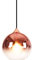 MZStech Sphärische Gradient Color Glas Pendelleuchte, moderne Glas Hängelampe basierend auf E27 Glühbirnen(Roségold, 30CM)