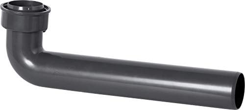 Cornat Tubo Scarico lavello 90° 1 1/2 (429) / Installazione Sanitaria/Riciclare/Protezione Ambientale / T355604R, Grigio, Klein