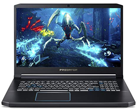 acer Predator Helios 300 PH317-53 17.3-inch Gaming Laptop - (Intel Core i7-9750H, 8GB RAM, 256GB SSD and 1TB HDD, Nvidia GeForce RTX 2060, Full HD 144Hz Display, Windows 10, Black)