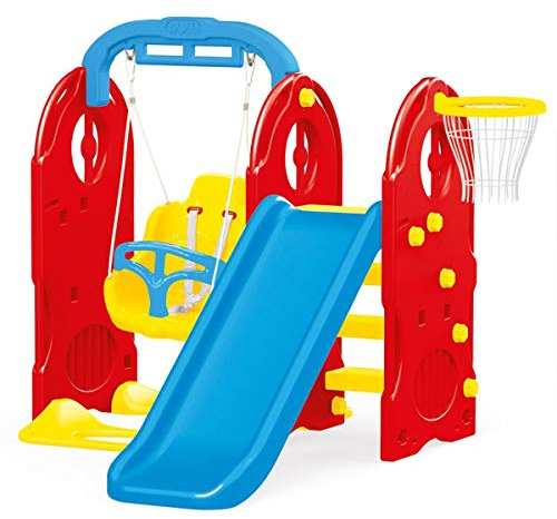 DOLU 4-In-1 Kids Garden Playground Set