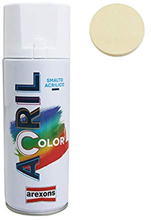 BOMBE DE PEINTURE AREXONS ACRYLIQUE IVOIRE RAL 1015 (PEUGEOT 101, 103) (spray 400 ml) (3933)