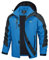 TACVASEN Herren Leichte Softshell Jacke Wasserdichte Winter Jacke Herbstjacke Angeljacke mit Abnehmbarer Kapuze (S, Blau)