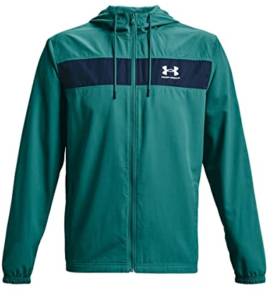 Under Armour Herren Sportstyle Windbreaker Warmup Top (1er Pack), Cerulean-weiß, L