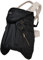 ROOKIE Babytragen Wintercover (Black) - Größe 56-96 - Weiches Kunstfell als Innenfutter - Wind & Wasserabweisendes Lederimitat - Passt für alle Modelle