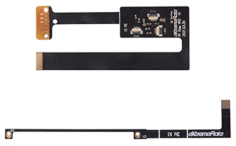 eXtremeRate Ersatz FPC Flexkabel für ps5 Controller Thumbsticks remappen Rise & RISE4 Remap kit L3R3 Kabel Löten Flexband zum schweißen auf Platine Buchse- KEIN Controller enthalten