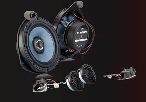 Gladen GA-ONE165Ducato-OEM | 165mm - 2 Wege System für FIAT Ducato (und vergleichbare Modelle) ohne REMI Front