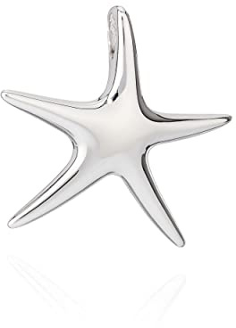 NKlaus Kettenanhänger Seestern 925 Silber 13-24mm glanz anlaufgeschützt Sea Star Sealife