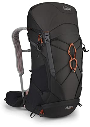 Lowe Alpine M Airzone Trail Camino 37:42 Grau - Komfortabler geräumiger Herren Trekkingrucksack, 37+5l, Größe L - Farbe