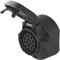Ryme Automotive Base Spina Rimorchio Femmina 13 Poli con Coperchio - Connettore Europeo - Presa Spina Rimorchio - Connettore 13 Vie - Caravan 13 Pin