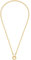 JEWELS BY LEONARDO Halskette Clip & Mix Lori • Kette aus goldfarbenem Edelstahl • ovalen Edelstahl-Perlen und Ring zum Anhängen von Charms • 45 cm Länge • Schmuck Geschenk Damen • 023741