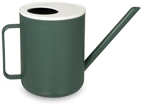 Mesto Gießkanne Happy Mini Forest (0,9 Liter, grün, Pflanzengießkanne für innen und außen für Haus und Garten) 3181MF