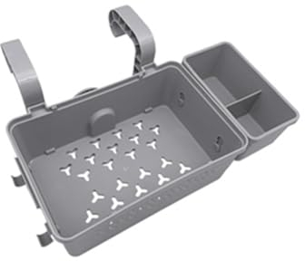 meiyan Aufbewahrungskorb Am Pool mit Getränkehalter für Den Pool, Aufbewahrungskorb für Den Außenbereich für Den Pool/Rahmenpool