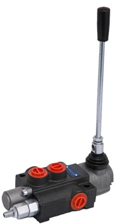 P40 Hydraulic Directional Control Valves, G Series Log Splitter Speed Control Valve, G Series Hydraulic Control Valve 3625PSI, Adjustable Relief Lever Handle w/ 1 Spool, 3 Pos Valves, 10 GPM, 3625 PSI