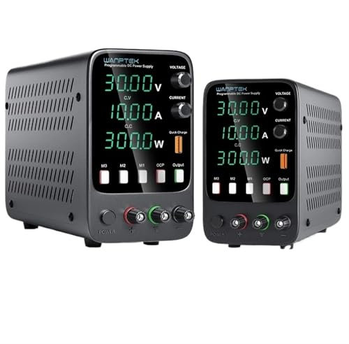 1 fuente de alimentación de CC de 30 V y 10 A, regulador de laboratorio, fuente de alimentación de banco conmutada ajustable(30V 10A)