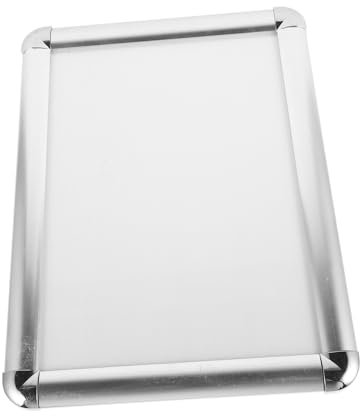 EXAOMBLE Cadre Photo Aluminium Alliage Ouvert Support Mural pour Affiche Cadre Publicitaire Légèreté Polyvalence Montage Vertical Horizontal pour Bureau Décoration
