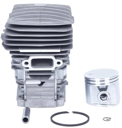 LALAL Piston and Cylinder for Stihl MS291 MS 291, 47mm Cylinder Piston Kit Chainsaw Engine Parts 1141 020 1201 Chainsaw Accessory