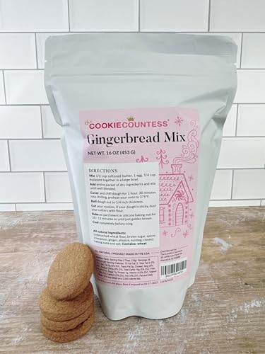 The Cookie Countess Gourmet Gingerbread Cookie Mix